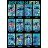 Girl's Lilo & Stitch Emotions of Stitch Crop T-Shirt - 2 of 3