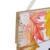 Northlight 16” Autumn Leaves Welcome Friends Wooden Hanging Wall Sign - 3 of 4