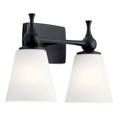 Kichler Lighting Cosabella 2 - Light Vanity in  Black