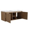 Bencmate Bathroom Storage Cabinets, Bathroom Vanity, 48 Inch Bathroom Vanity with Double Sink, Freestanding Bathroom Sink Cabinet with Soft Closing - 3 of 3