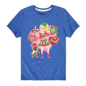 JoJo Siwa Oh Snap Short Sleeve Graphic T-Shirt - Royal Blue - 2T - 1 of 3