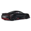 McLaren 765LT Matt Black with Red Accents and Extra Wheels 1/64 Diecast Model Car by CM Model - 3 of 4
