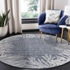 Liora Manne Carmel  Indoor/Outdoor Rug  Navy.. - 2 of 4