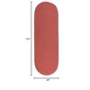 Colonial Mills Reversible Flat-Braid (Oval) Runner - Saffron 2'4"x11' - 2 of 3