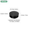 Unique Bargains Durable Plastic Multipurpose Use Mechanical Fasteners 30 Pcs Black - 3 of 4