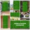 Gulches Boxwood Panels, Grass Wall 20"*20"(20pcs), Plant Wall, Grass Backdrop Wall, Privacy Screen, Sun Protected Green Wall Decor for Outdoor - 4 of 4