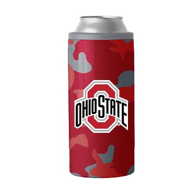 NCAA Ohio State Buckeyes 12oz Slim Can Camo Cooler