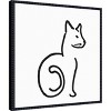 Amanti Art Kitteh II by Alicia Longley Framed Canvas Wall Art - 3 of 4