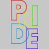 Adult Design By Humans Pride Sleek Text By MANGAZaB T-Shirt - 2 of 2