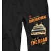 Supernatural Winchester Brothers End of the Road Tour Men's Black Graphic Jogger Pants - 2 of 3
