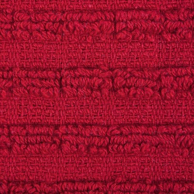 Royale Red and White Cotton Kitchen Towel Set, 4-Pack
