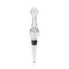True Aerating Wine Pourer, Drip Free Pour Spout Aerator for Standard Bottles with Built-In Stopper and Stand, BPA-Free Plastic, Set of 1,Clear - 2 of 4