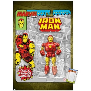 Trends International Marvel Toy Vault - Iron Man Unframed Wall Poster Prints - 1 of 4