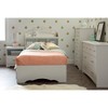 South Shore Tiara 6-Drawer Double Kids' Dresser  Pure White - 3 of 4