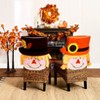 The Lakeside Collection Thanksgiving Set of 2 Dining Chair Covers - 3 of 4