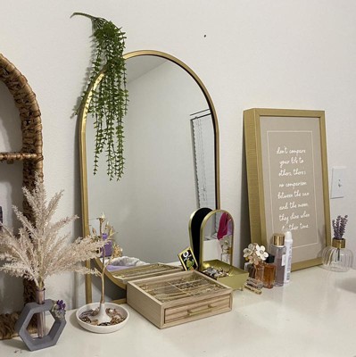 20" X 30" Decorative Wall Mirror Gold - Threshold™ : Target