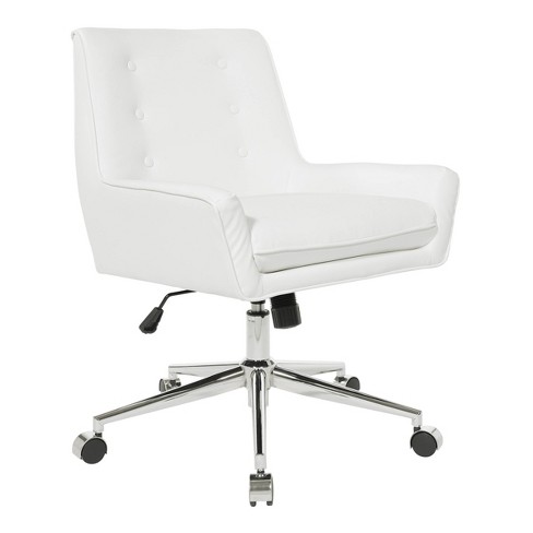 Emerson Office Chair With Pneumatic Chrome Base - Osp Home Furnishings :  Target