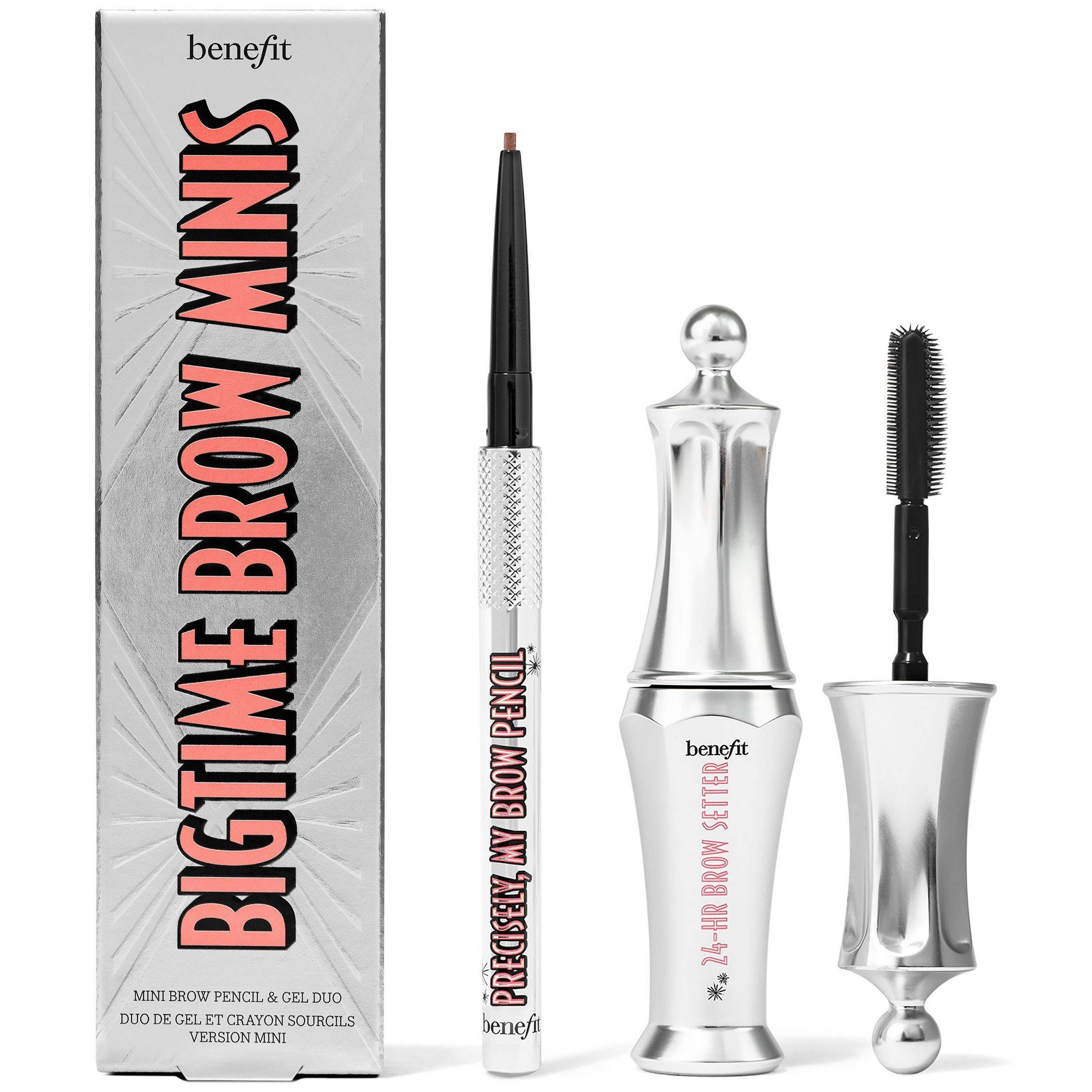 Benefit Cosmetics New Bigtime Brow Mini 2024 Trial Set - Shade 3 - 2pc - Ulta Beauty