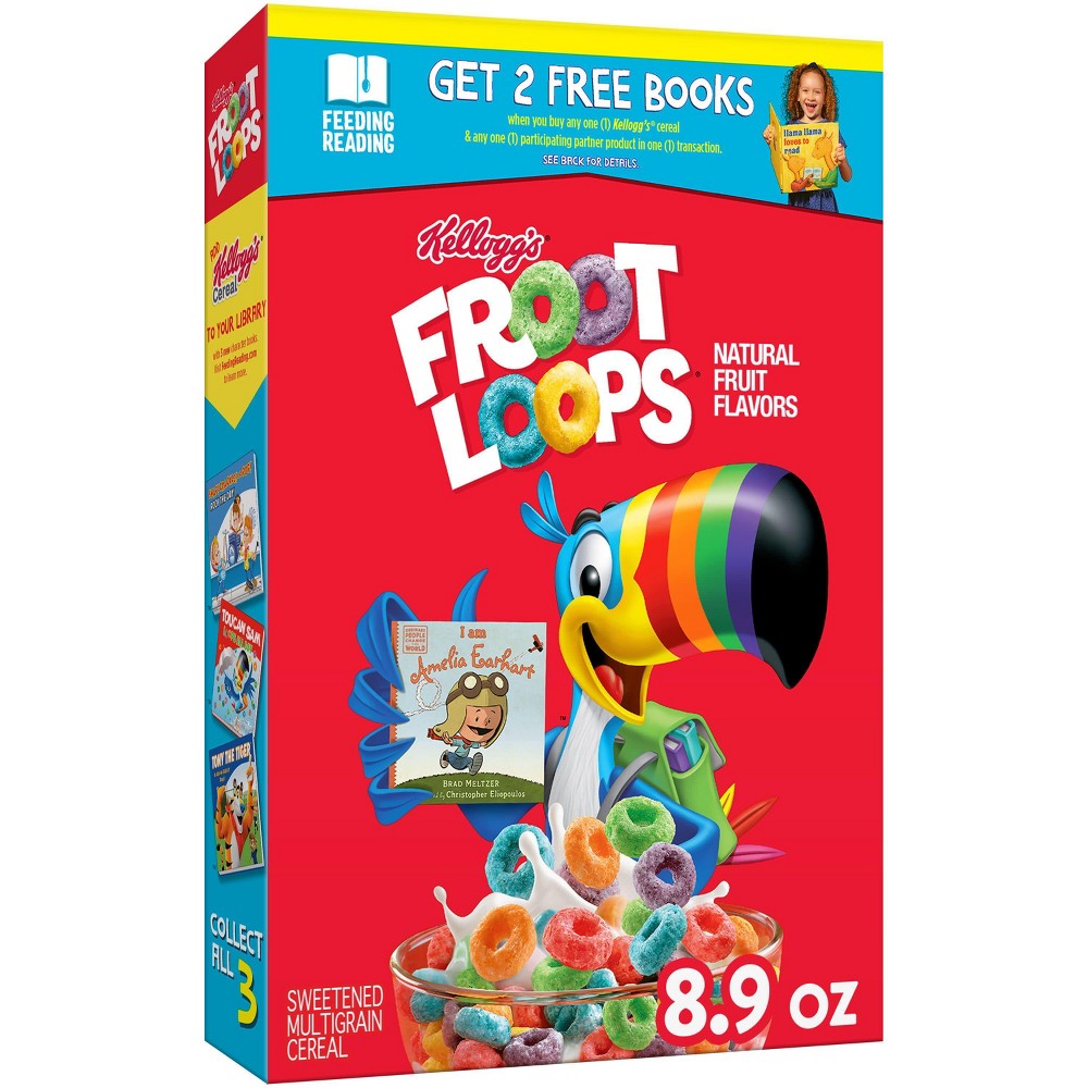 upc number 041192100413 is associated  with Kellogg's Froot Loops - 8.9oz