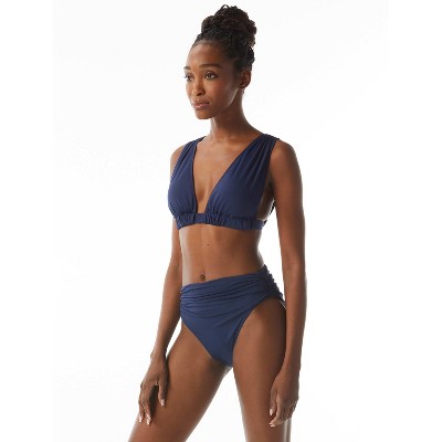 Carmen Marc Valvo Ruched Bikini Top