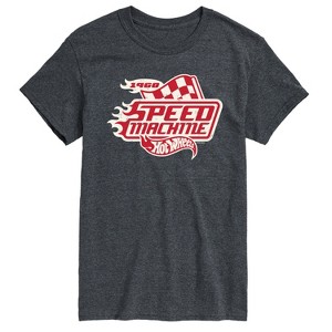 Men's - Hot Wheels - Speed Machine Logo Short Sleeve Graphic T-Shirt - 1 of 4