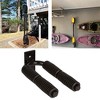 Kayak Paddles Storage Rack, Garage Metal Oars Holder for Up to 4 Paddles Storage with Non-Scratch Grip - 2 of 4