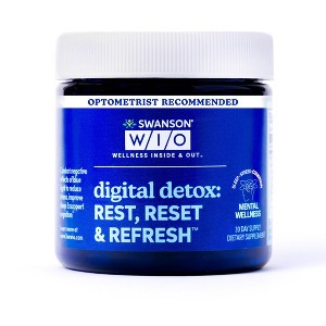 Swanson W/I/O digital detox: REST, RESET & REFRESH - 30 count. - 1 of 4