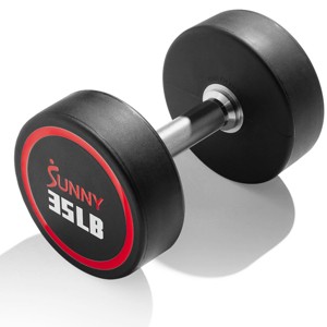Round Urethane Dumbbells | Singles & Sets 5–50 LBS - 1 of 4