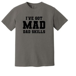 Simply Sage Market Men's Mad Dad Skills Short Sleeve Garment Dyed Tee - 1 of 2