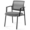 MAYEERTY Chair Gray Leather Folding for Home Office Party Portable Comfortable - 3 of 4