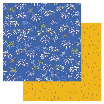 American Crafts Patterned Double-Sided Cardstock 12"X12"