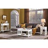 Middlebury Wood End Table with Drawer White - Alaterre Furniture - 4 of 4