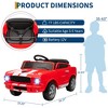 12v Battery Powered Ride on Toys, Ride on Licensed Shelby GT350 Car with Remote Control, Kids Electric Vehicle with Safety Belt - 2 of 4
