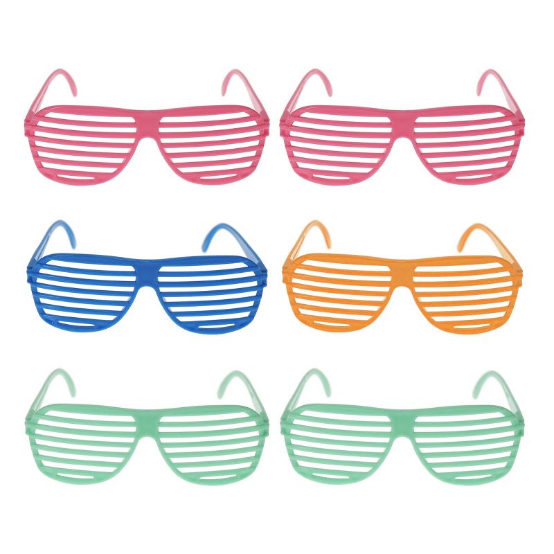 6ct Party Favor Eye Glasses - Spritz&#8482;, 1 of 4