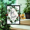 Evergreen Joy to the World Applique Garden Flag 12 x 18 Inches Indoor Outdoor Decor - 3 of 4