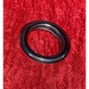 Home mart Goods 2 Piece Red Solid Silky Geometric Embossed Blackout Grommet Window Curtain Panel Set - 108" Long - 3 of 4