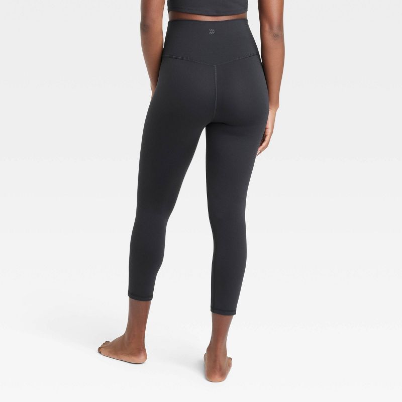 Women's Everyday Soft Ultra High-Rise Capri Leggings - All In Motion™ Black, 2 of 7
