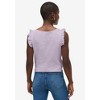 ellos Plus Size Button-Front Ruffle Sleeve Tank - 3 of 3