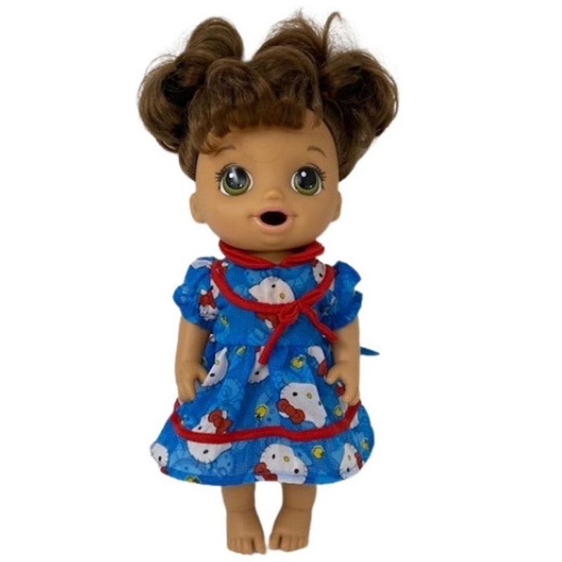 Doll Clothes Superstore Kitten Cute Dress Fits Some Baby Alive And Little Baby Dolls, 2 of 5