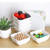 Aoibox 12 Pack Ceramic Dip Bowls Set - Condiment Server Dishes Mini Bowls for Sauce, Vinegar, Ketchup, BBQ and Party Dinner - 4 of 4
