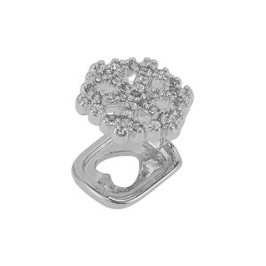 Unique Bargains Hip Hop Snowflake Fake Grills 1 Pc - 1 of 4