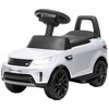 Qaba Land Rover Licensed 6V Ride On Car, 2 in 1 Sliding Car Battery Powered Electric Car for Kids w/ Lights Music Horn, for 18-60 Months - 4 of 4