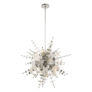 Livex Lighting Circulo 6 - Light Chandelier in  Polished Chrome - 1 of 4