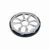 Diamond Audio HXM8FGB Motorsport 8" Flush Mount Speaker Grills, Pair, Black/Stainless - 3 of 4