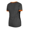 MLB San Francisco Giants Women's Heather Bi-Blend Ringer T-Shirt - 4 of 4