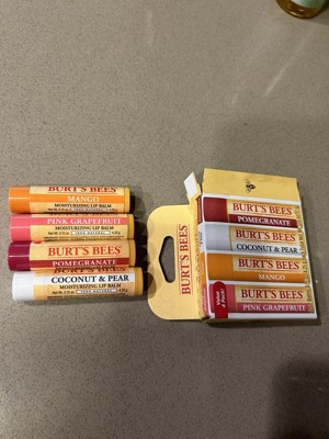 Burt's Bees Superfruit Lip Balm - 4ct : Target