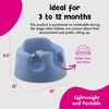 Bumbo Infant Floor Seat Baby Sit Up Chair with Adjustable Safety Harness, 3 Pack - 3 of 4