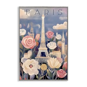 Stupell Industries Spring Blooms In Paris Framed Giclee Art - 1 of 4