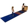 Carpets for Kids Rainbow Striped Sanitize Classroom Rug 3' x 12' Runner - 2 of 4
