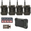 Stealth Cam 40MP Deceptor Max Cellular Trail Camera with Card Viewer 32GB Memory Cards and Card Reader(4 Pack) - 2 of 4